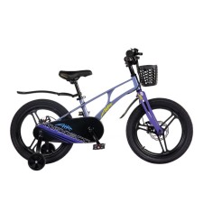 Велосипед 18'' Maxiscoo Air Pro, цвет синий карбон