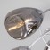 Noemi chandelier, 8x60W E27, silver color