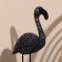 Souvenir "Flamingo" ceramics, glass 70 cm
