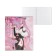 Subject notebook, 48 sheets, cell, geometry, erichkrause "manga", cardboard cover of twin-lax, unit offset white 100%, information block