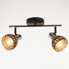 SPOT SPOT 66515/2 2x60W E14 chrome/black 35x14x11 cm