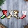 Soft suspension "Boot - festive overflow" 7*9.5 cm, mix