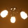 Charlotte 3x40W lamp E27 chrome 57x57x22cm