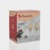 A set of glass glasses for champagne Amber, 200 ml, 6 pcs
