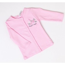 Batik girl's blouse, height 86 cm, pink color