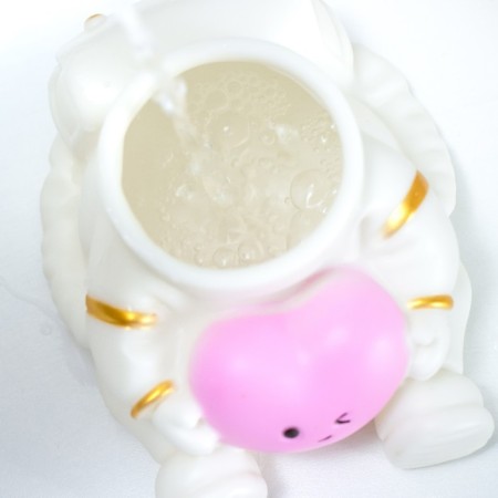 Night-wound Mishka Bear Cosmonaut Led usb white 12x12x16.5 cm-14