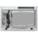 Built -in microwave oven Krona Essen 60 WH Dots, 1000 W, 31 L, 6 modes, grill, white 107