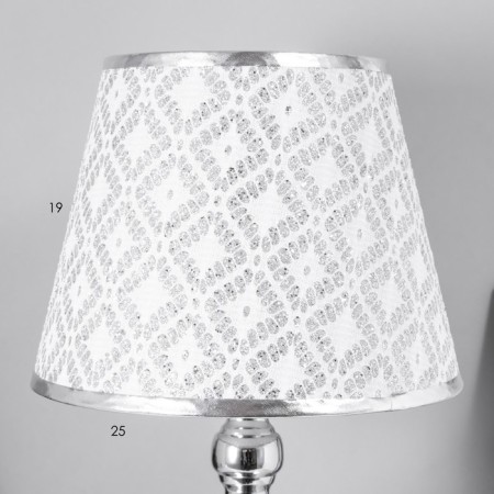 Vasilisa table lamp E27 40W chrome 25x25x47 cm Risalux-4