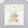 A button plastic for creativity "Pearl in the Golden Square" Nr 12 pcs Mix 1.4x1.4x0.8 cm 94108