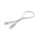 Connective wire for lamps, connector l/n/g, 30 cm, white