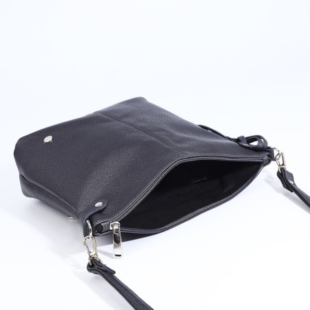 Richet Cross-Boda Bag on a zipper, external pocket, gray color-6