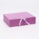 Folding box "Lilac", 31 x 24.5 x 9 cm