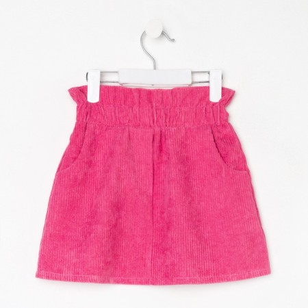 Children's skirt KAFTAN "Velvet", p. 32 (110-116), bright pink-5