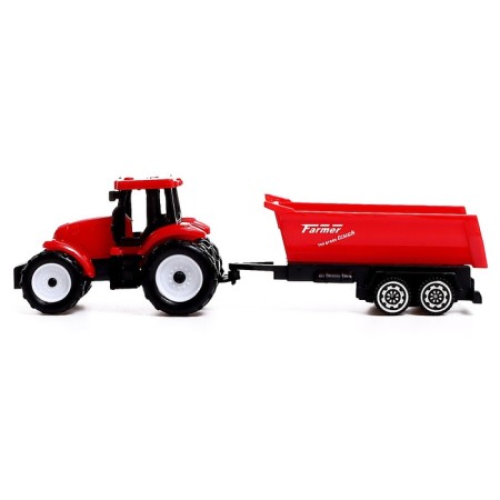 Game set "Farm", 2 tractors and animals-3