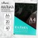Training for drawing and design work A4, 20 sheets in the Calligrata folder, 40 g/m2