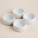 A set of ceramic SL Home “Arena Blanca”, 370 ml, D = 11 cm, white color