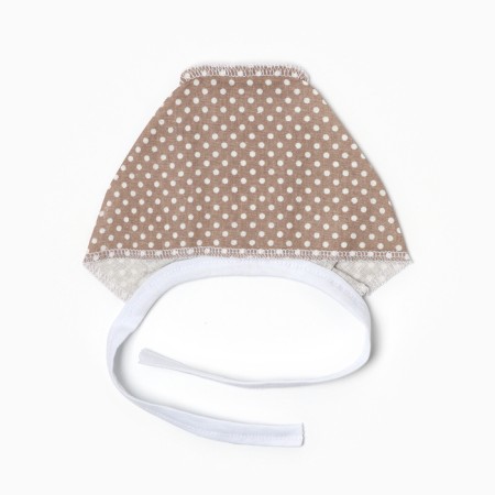 A set for a newborn (blanket, cap, swing, belt), beige color, height 56-62 cm-3
