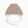 A set for a newborn (blanket, cap, swing, belt), beige color, height 56-62 cm