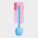 Spoon of the luxury, 28 × 6.5 × 2 cm, blue color