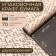 Paper packaging craft, black-chipping, 0.67 x 10 m