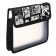 Folder for notebooks A5, 240 x 205 x 40 mm, with Velcro valve, plastic/textiles, PT-45 "anime" black/white