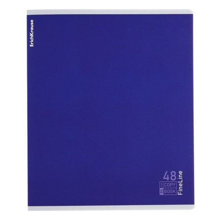 Notebook of 48 sheets in the Erichkrause "Fineline", Lamination Soft-Touch, OFSET BOCK 100%, mix-4