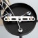 Alatea chandelier 3he27 40w Black 50x50x27 cm Bayerlux