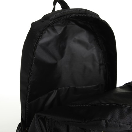 Youth backpack with lightning, 4 pockets, black/red color-5