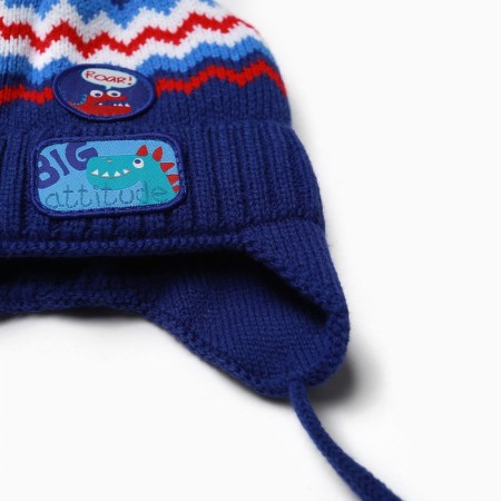 Baby hat, blue, size 44-1