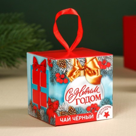 New Year! Black tea "Miracle is close" with a prediction, 20 g.-3