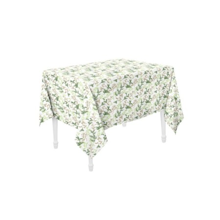Primavera tablecloth, leaves, size 140x150 cm, green