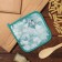 Dilan's Temat "Eucalyptus" 17x17 cm, 35% HL, 65% PE, Vatin 250g/m2