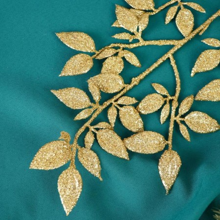 Decor shine "Treens with leaves" 15x30 cm, mix-1