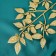 Decor shine "Treens with leaves" 15x30 cm, mix