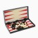 Board game 3 in 1 "Zuk": backgammon, chess, checkers, magnetic board 24.5 x 24.5 cm