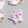 Decor for creativity Tree "Unicorns and Rainbow" set of 10 pcs 2.2x2.4 cm