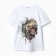T -shirt for a boy, white color, height 158 ​​cm