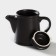 Carbone porcelain kettle, 500 ml, d = 10.5 cm, h = 14.5 cm