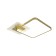 LED LED Economic Service 51211/1+1GD, 2XLED, 7x43x43 cm, gold color