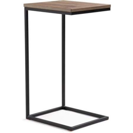 Coffee table Hercules Metal, Oak Velington/Black 30x34x62 cm-1