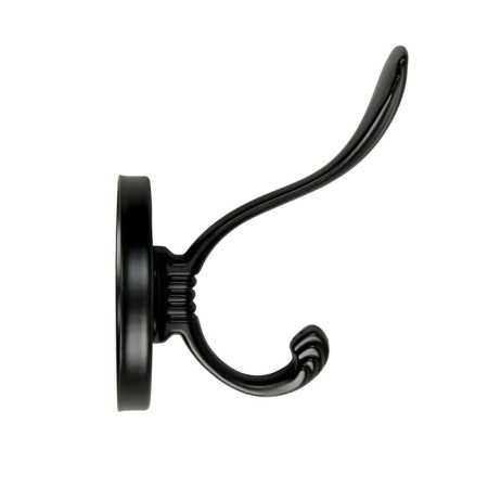 Furniture hook Cappio Vintage, two -rod, black color, 4 pcs.-3