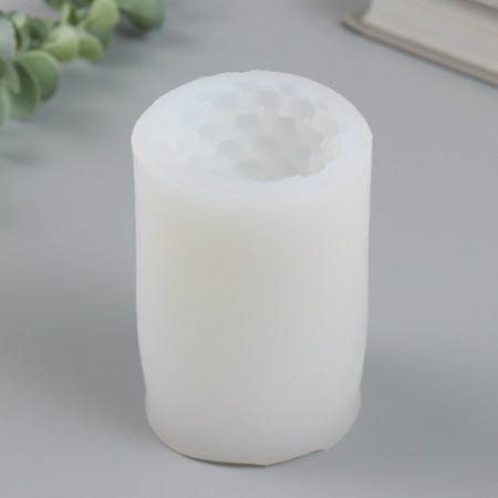 Mold silicone for a candle "Balls" 6.5x6.5x9.5 cm-1