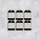 A set of 6 nameplate for gifts "My Achievements", 16 × 24 cm