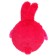 Soft toy "Bunny Pupsik", Fuchsia color, 20 cm