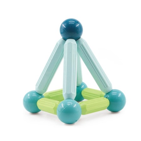 Magnetic designer for babies "Magic sticks", 25 parts-3