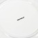 Porcelain dinner lunch shade "Susan", d = 20.5 cm, white color