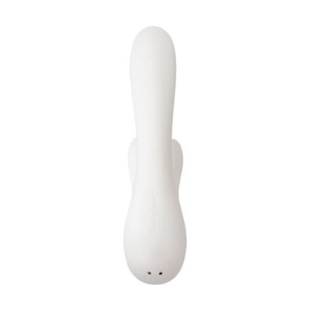 Satiffyer Double Flex Connect App, Silicon, 15.5cm, White-2