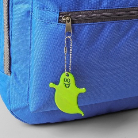 Reflective element "Ghost", bilateral, 6.5 × 5.5 cm, yellow color-2