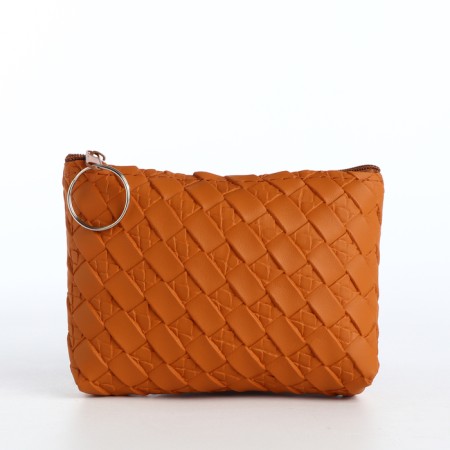 Women's wallet with lightning, red