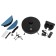 Robot permissor JVC JH-VR520, 24 W, dry and wet cleaning, 0.6/0.4 l, black